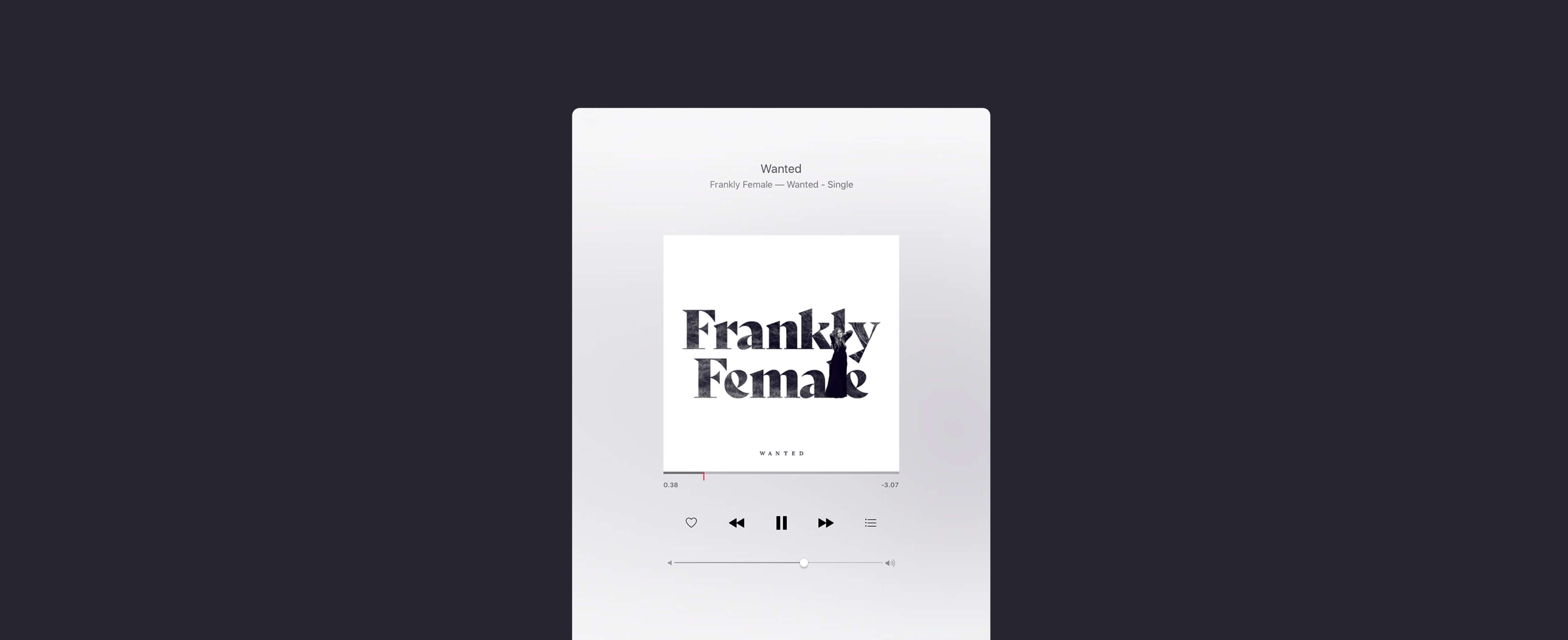 Frankly Female
